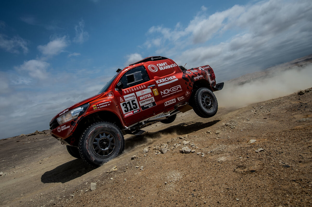 A. Juknevičiui 8-as Dakaro ralio etapas buvo rekordinis – finišavo 13-as