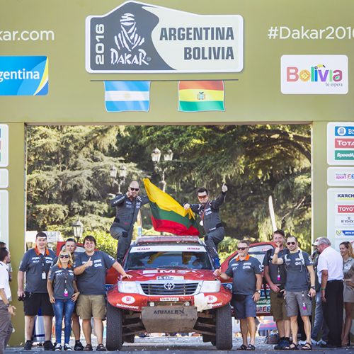 Antanas Juknevičius savo šeštą Dakaro ralį įvertino kaip naują pradžią