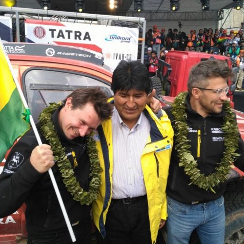 Bolivijos prezidentą sužavėjo Lietuvos ir Bolivijos vėliavų panašumai