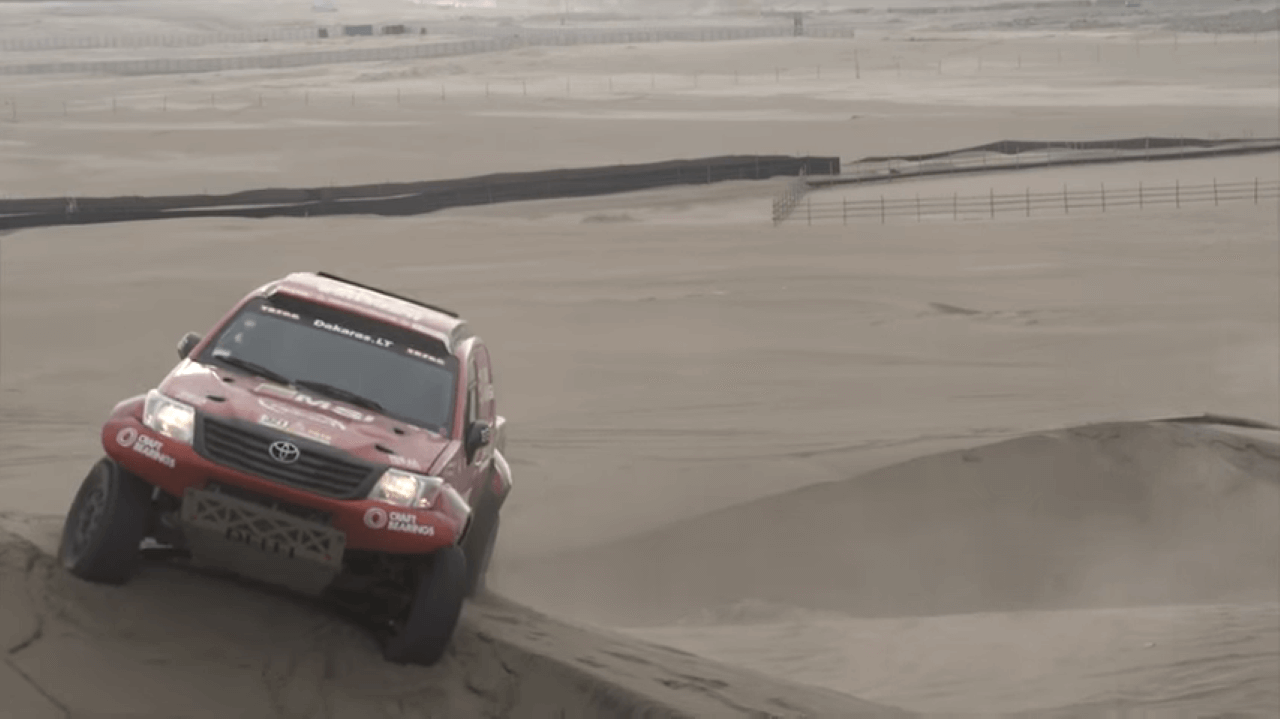 2018-ųjų Dakaro ralis. Pirmieji randai ant A.Juknevičiaus monstro