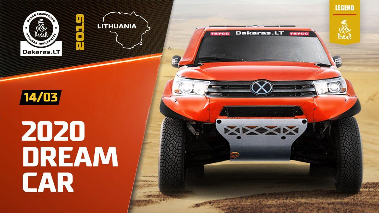 Road to Dakar Rally 2020. Support Our Goal of a New Car