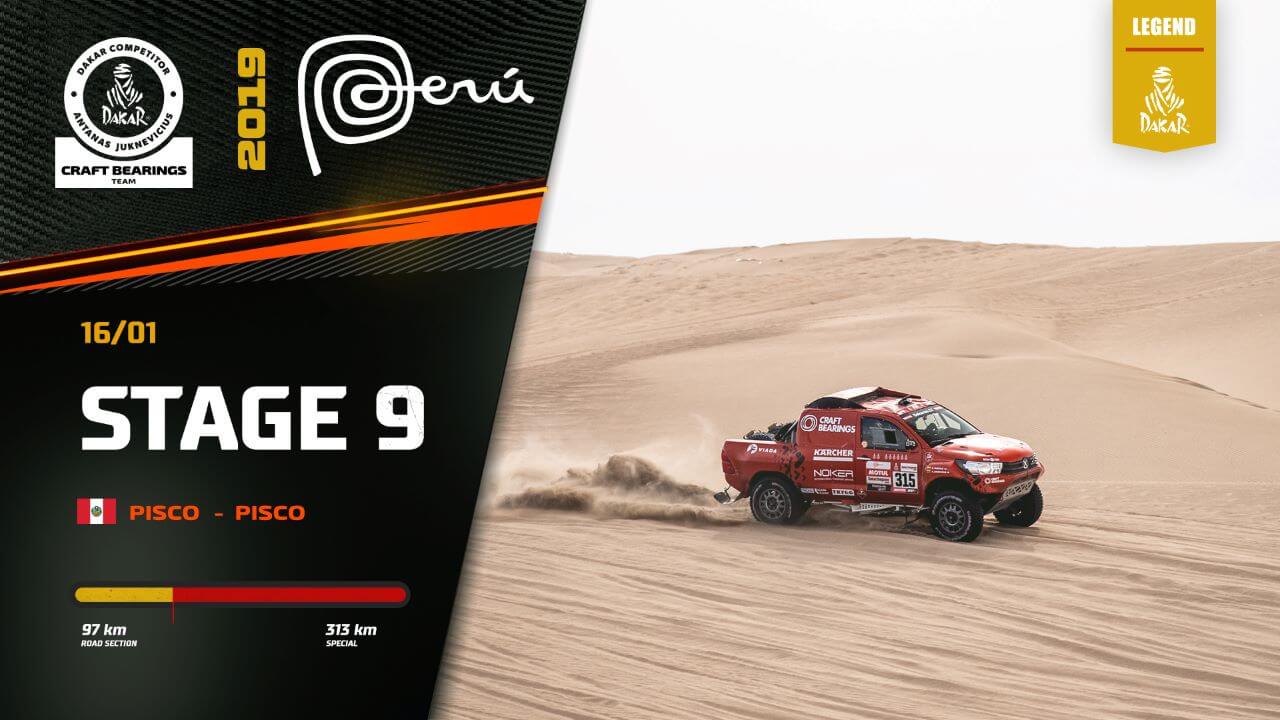 Dakar Rally 2019. Antanas Juknevicius Stage 9 Highlights